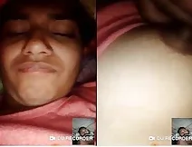 Exclusive Video Call: Vintage Girl Reveals Her Nipples